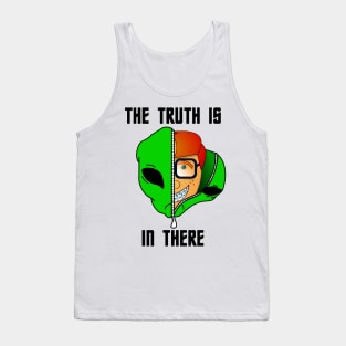 The truth is in there - nerd in alien Tank Top